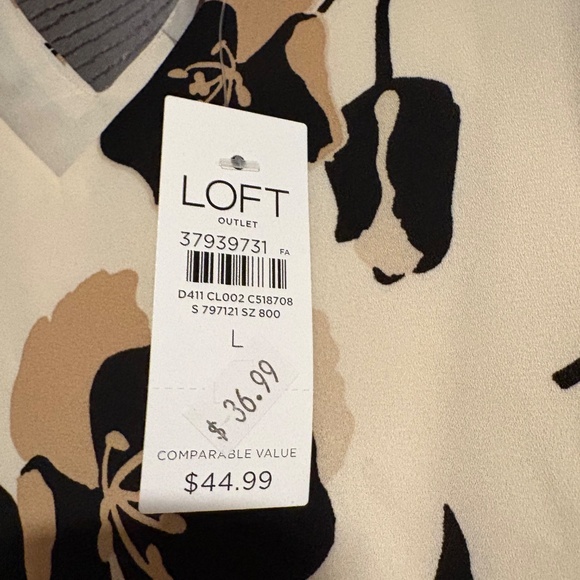 Ann Taylor Tank NWT Size L - Picture 5 of 5